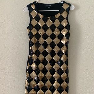 sequin forever21 evening dress